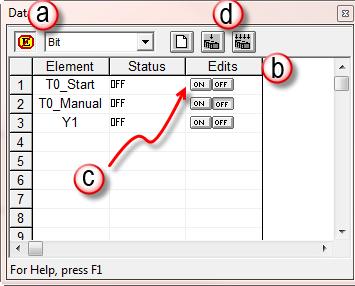 hapter : RX o-more! esigner Getting Started The next step is to enable edits within the ata View window.