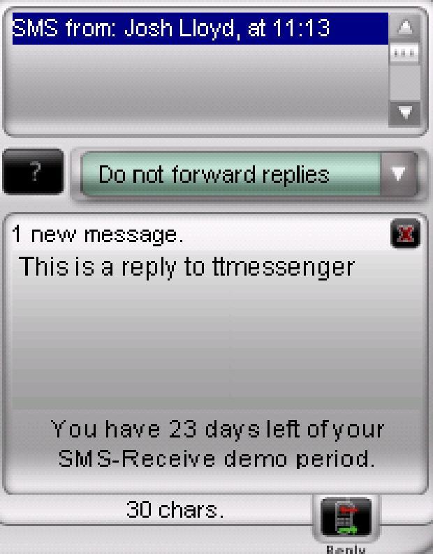 ¹ To request a custom alphanumeric SenderID, log in to your traitel.com.au web account, go to SMS options -> Manage SMS Sender IDs.