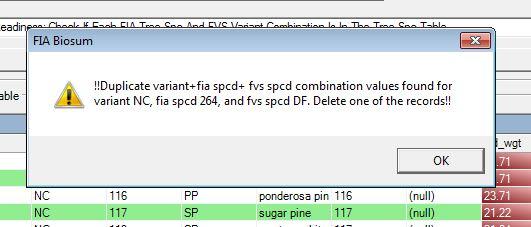 While there are several pre-processing tools that can be used to create the input files needed to run a simulation in FVS, it is recommended that when using BioSum, these files are created using the