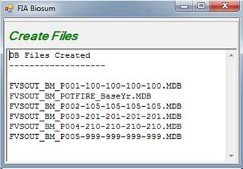 15 the input files containing tree-level data (i.e., those with file extension.fvs ). One location file is created per variant in the project.