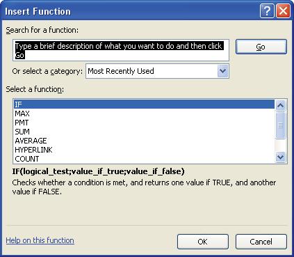 15/1/1 3-42/24/1/4 116 Function Wizard 4-3 ( ) fx.(4-5 ) Insert Function Insert Function 4-5 :. Enter :Search for a function.