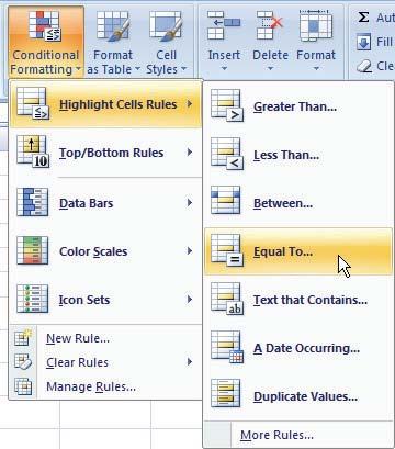 61 Excel 2007 :