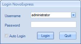 Installation User Management Enter the original license key in the text box and click the Dissociate button to dissociate or decouple NovoExpress from this computer.