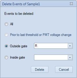 Export Plots: Exports the plots of the active sample into files in PNG, JPEG, Bitmap, GIF, or TIFF format. Switch Active Sample Previous: Switches the Active Sample to the previous sample.