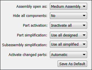 Activity: Using configurations in assembly On the Home tab, in the Configurations group, notice the Unload command. Use this command to inactivate any hidden parts. Save and close the assembly.