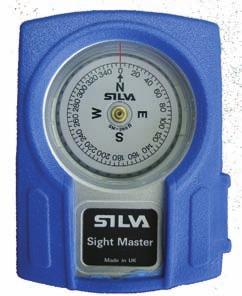 clinometers in one, allowing you to measure vertical angles to ±90 and compass bearings through site or on