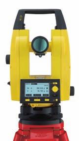 handling, a direct DXF download function, tracking mode, setup any-where function, optional volumes calculation and laser distance measurements up to 120m/400ft make the Leica Builder 300 a real