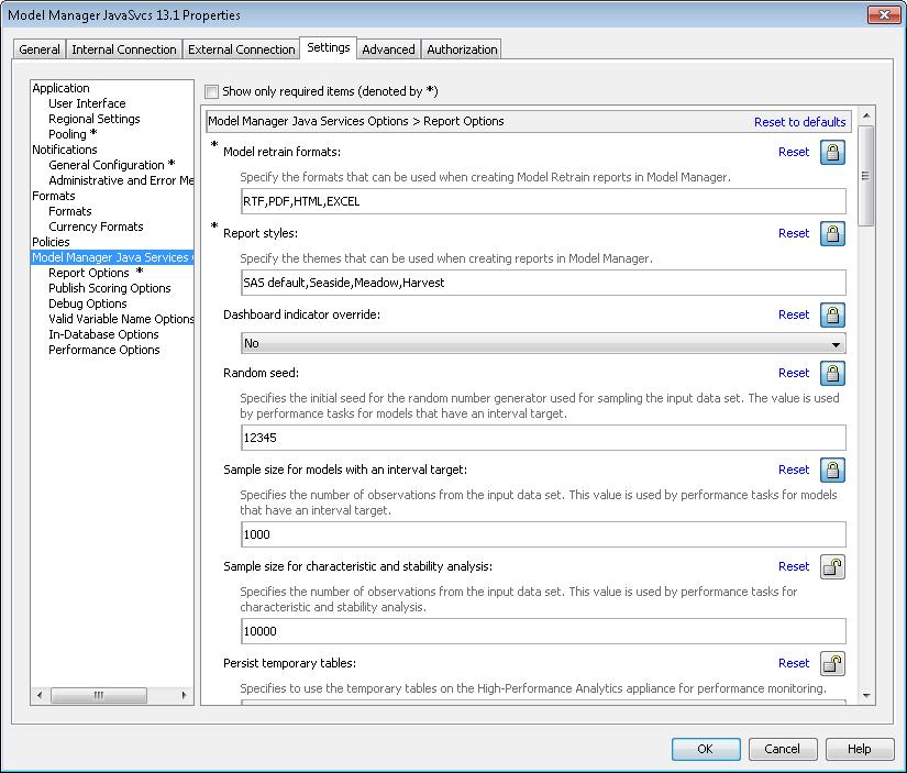 26 Chapter 4 Post-Installation Tasks 3. Right-click Model Manager JavaSvcs 13.1 and select Properties. 4. Click the Settings tab and then select Model Manager Java Services. 5.