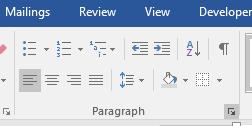 2. Document Creation 2.2 Select and Edit 2.2.1 Display, hide non-printing formatting marks like: spaces, paragraph marks, manual line break marks, tab characters.