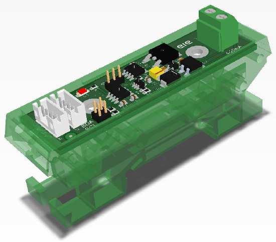 I2C-AO2DIx I2C-Bus 4-2mA Analog Output Boards Din-Rail supports Features ingle Channel Analog Output 2-wire Current Loop 4-2 ma 2 Bits Digital to Analog Converter MCP4725 I2C-Bus Interfacing Khz,