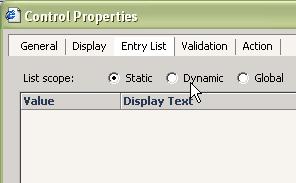 33. Double-click the From field to access the Control Properties dialog box. 34.