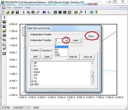 To select the variable you want to plot, double click on the graph or click on graph button present on left panel (shown below). This will open up a dialogue box.