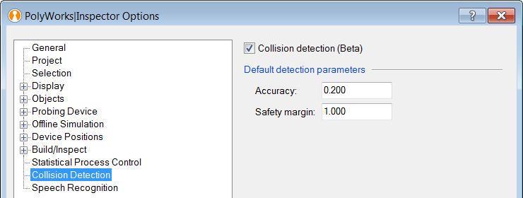 When a potential collision is detected, users are warned that a collision could occur if they proceed, giving them the opportunity to cancel the operation or pause the measurement sequence (shown