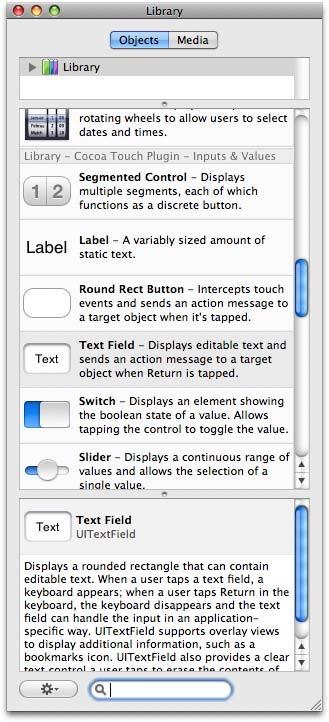 Label Button Text Field Page 6