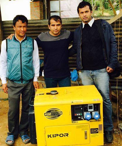 Solar powered mobile device charge centers were popular REPORT Radio Sindu was down for two days Bamboo hoist to compensate