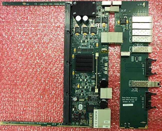 LDPB Carrier board Main board DC/DC 16 RTM board GBT SFP+ DDR AMC connectors IPMC Xilinx FPGA