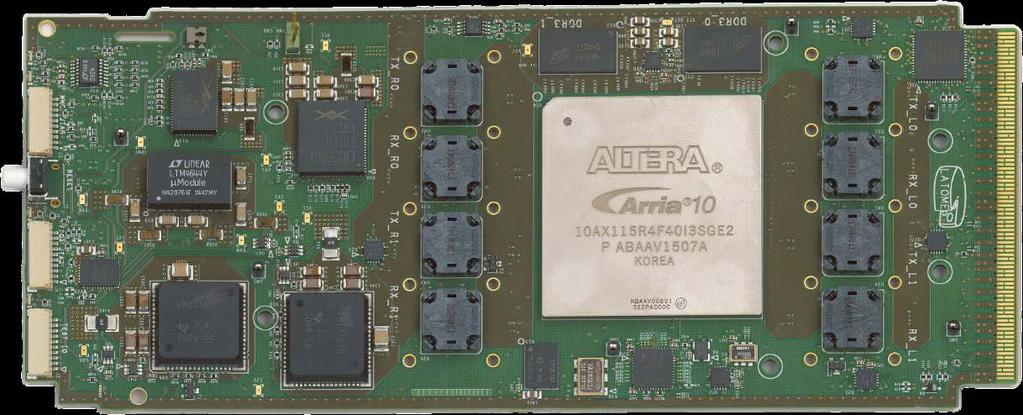 LATOME - Hardware Altera Arria 10 FPGA