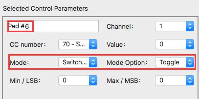 5.1.4 Assign a Pad to toggle a MIDI CC # between two values One popular musical effect these days is to take an audio loop, filter it heavily for certain sections