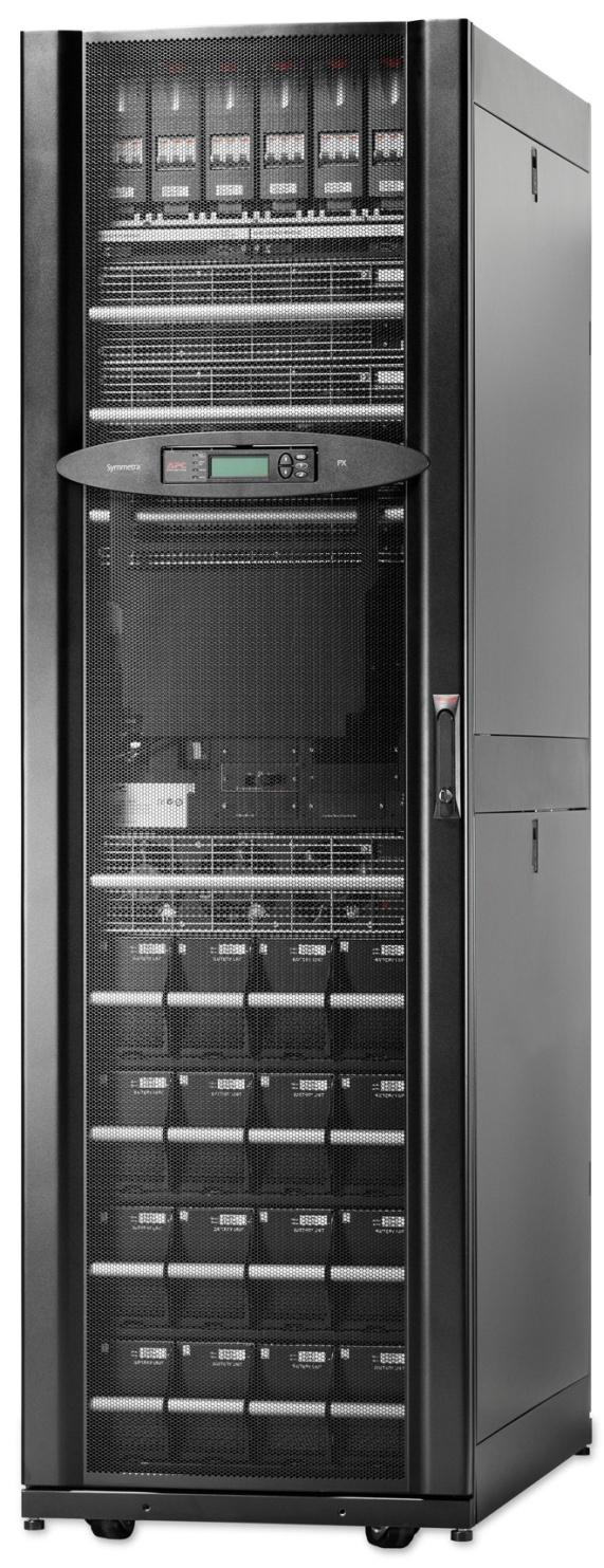 Modular, Scalable, High-Efficiency Power Protection for Data Centers Symmetra PX 48kW Scalable from 16kW to 48kW > High Performance, Right-Sized 3-Phase Power Protection with Industry-Leading