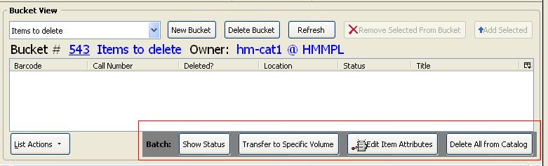 Using Copy Bucket Manager Batch Function Tools There are several tools available in the