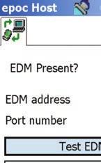 Select Tools then Options, then EDM Options from the menu. Set EDM Present?