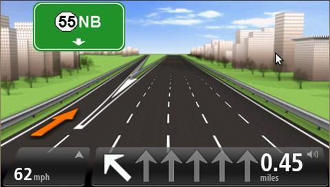 Advanced Lane Guidance About lane guidance Note: Lane guidance is not available for all junctions or in all countries.