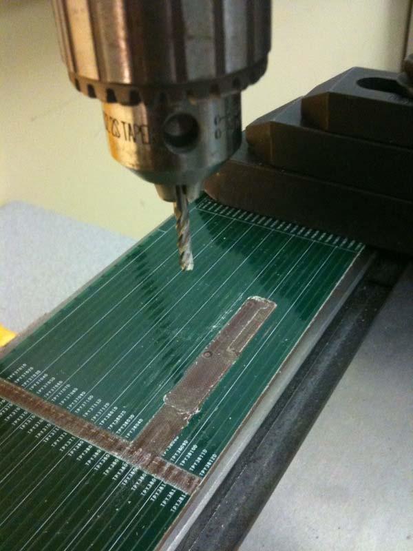 Test Structure Measurements Test board #1 was milled down from opposite sides Can then measure
