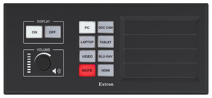color, backlit buttons Includes black and white faceplates MLC Plus 50 White and Black Faceplates, 2-Gang.
