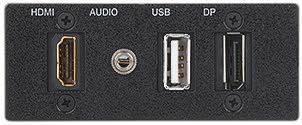 ... 70-1076-13 AAP SuperPlate 120 HDMI, DisplayPort, VGA, Audio - Black.... 70-1076-22 AAP SuperPlate 120 HDMI, DisplayPort, VGA, Audio - White.