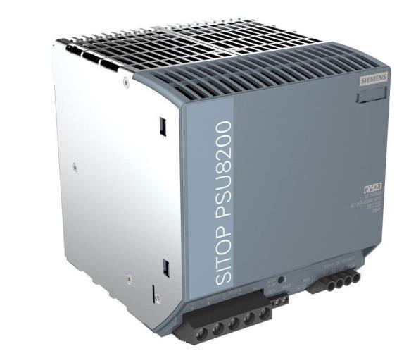 Power Supply SITOP PSU8200 3-phase technology power supplies SITOP PSU8200 24 V/40 A, 48 V/20 A The 3-phase 1000 W power supplies of the product line SITOP modular have been innovated and they are