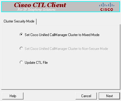 Configuration 3. Run the CTL Client plugin to enable Mixed Mode. On 10.0 or later, you can use utils ctl set-cluster mixedmode at the CLI. 4.
