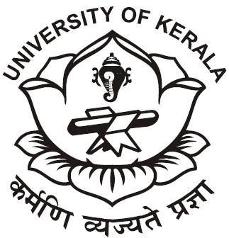 UNIVERSITY OF KERALA RESULTS OF THE FIRST SEMESTER (FT & PT) SUPPLEMENTARY AND THIRD SEMESTER (PT) REGULAR M.