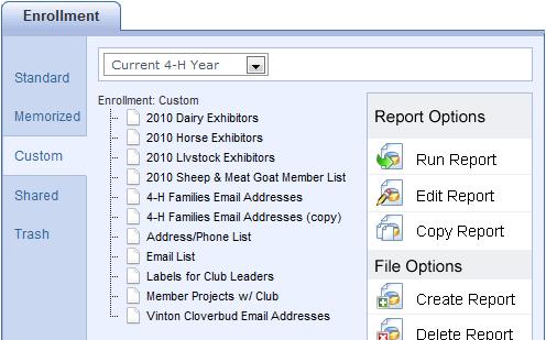 o Member List formats: typically the filter is set for Youth-Active. o Leader lists: filters set for leaders as designated in report title.