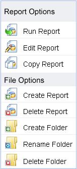 REPORT OPTIONS Run Report: brings up Page View, using exactly the same filters as you used last time.