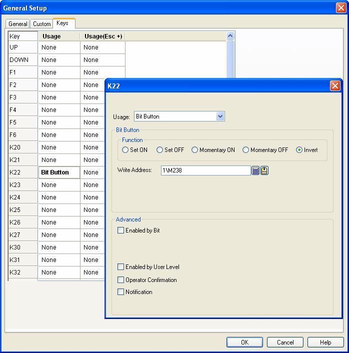 43 3.2.1. Default Settings for the Panel Application The default settings are settings that can be used by all screens in the panel application.