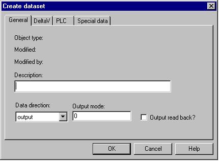Dataset 2 dialogs: Dataset 4 has Output mode as 0, indicating block writes.