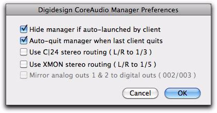 However, if you experience any problems with performance (such as clicks and pops during recording or playback), try increasing the CoreAudio Buffer Size setting.