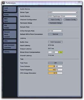 ASIO Driver Control Panel Configuring ASIO Driver settings can be done using the ASIO Control Panel, which is accessed within some third-party ASIO-compatible client applications.