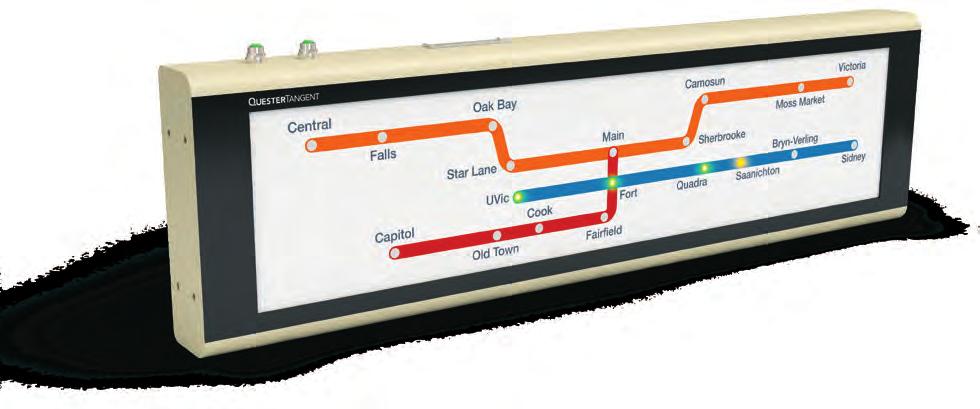 Peripheral products Active Route Map The TrainWise route map provides