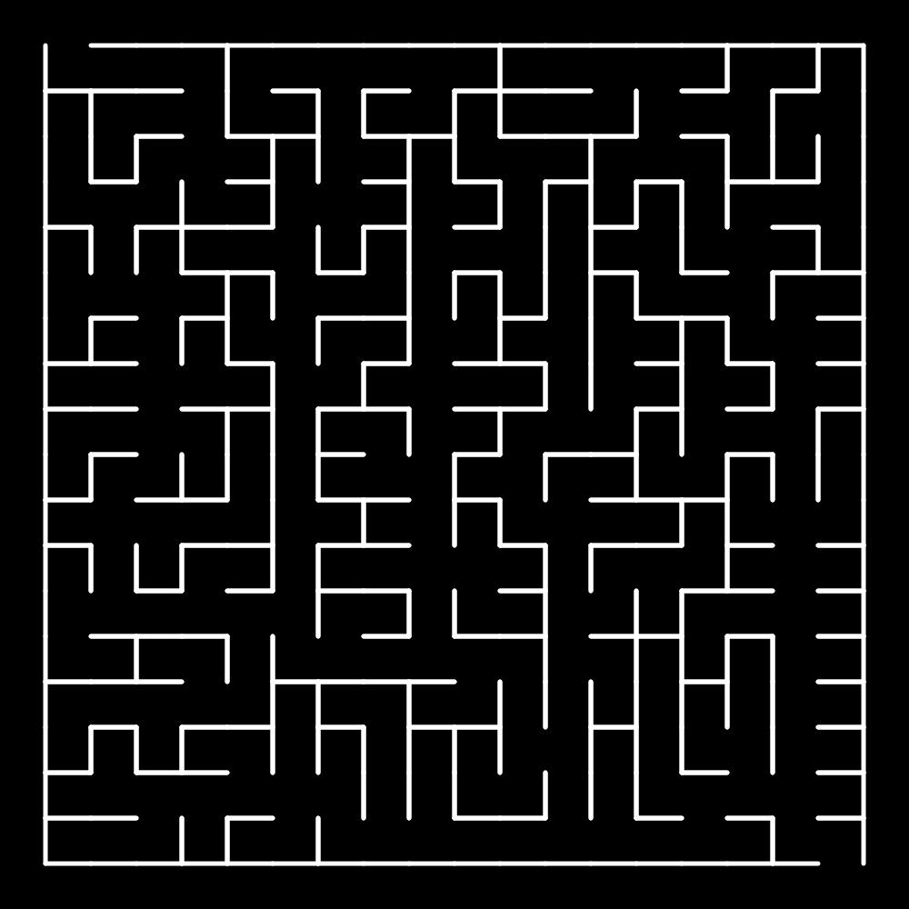 MSP algorithms can be used for constructing labyrinths.