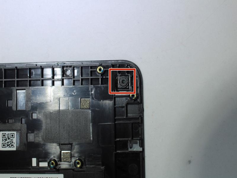 Step 13 Rear Camera Be careful when using tweezers on camera.