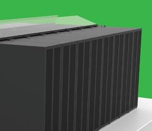 Effective airflow management Simple and cost-effective containment solution UL94 flammability rated material Easy installation Modular