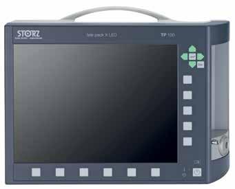 KARL STORZ TELE PACK X LED The TELE PACK X LED system is an all-in-one unit that allows performance of high-quality outpatient hysteroscopies in minimum space with maximum comfort.