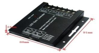 12V RGB 360W RF CONTROLLER Item # WS 0166 Supply Voltage: DC5V/12V/24V