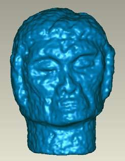 Our team scanned different sculptures at Museo Cultura Cotzumalhuapa and