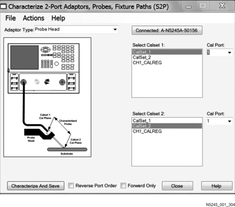 3- Tests and Adjustments Preliminary Checks 7. Press UTILITY Macro, then Adapter Char. Select Calset 1 and Calset 2 as shown below in Figure 3-5. Figure 3-5 Adapter Characterize Dialog Box 8.