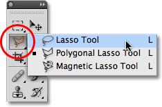 The Polygonal Lasso Tool In Photoshop Written by Steve Patterson.
