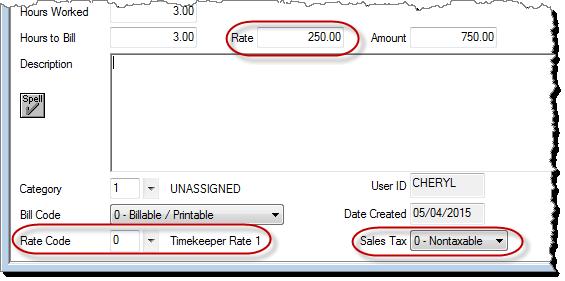 Default Bill To Record s Description On the Billing Preferences tab of the Client file, the Description of the default Bill To record has changed from Default Billing Address for this Matter to