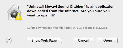 Make sure that Movavi Screen Recorder is closed and launch the downloaded file.