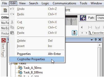 Chapter 1 Configure the Controller Application Modify Controller Properties Follow these steps to modify the controller properties to